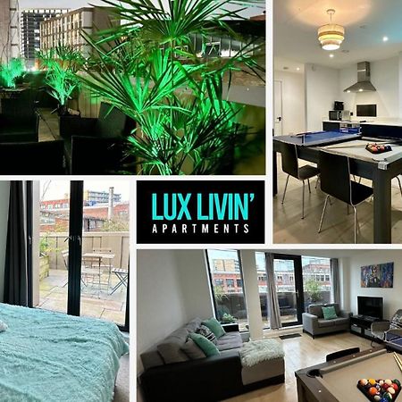 Lux Livin' Apartments - Luxury 2 Bed Apartment With Sky Garden Manchester Esterno foto