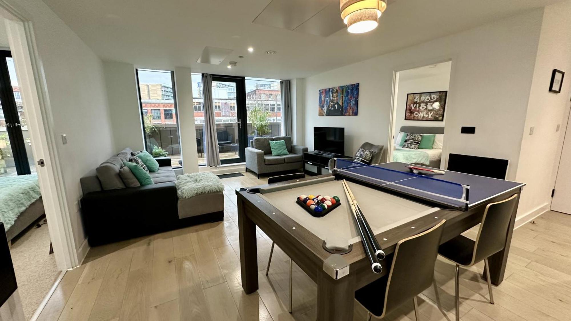 Lux Livin' Apartments - Luxury 2 Bed Apartment With Sky Garden Manchester Esterno foto
