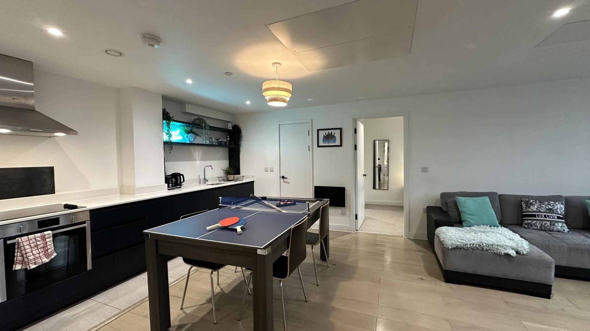 Lux Livin' Apartments - Luxury 2 Bed Apartment With Sky Garden Manchester Esterno foto