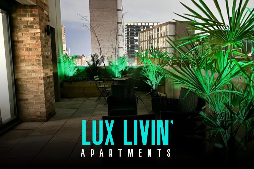 Lux Livin' Apartments - Luxury 2 Bed Apartment With Sky Garden Manchester Esterno foto